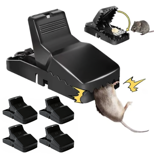 BestSeller™ – Trappola a Scatto per Topi – Robusta e ad Alta Resistenza