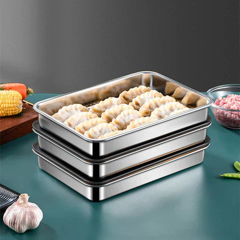 Contenitore Ermetico in Acciaio Inox 304 – Sicuro, Igienico e Multifunzionale