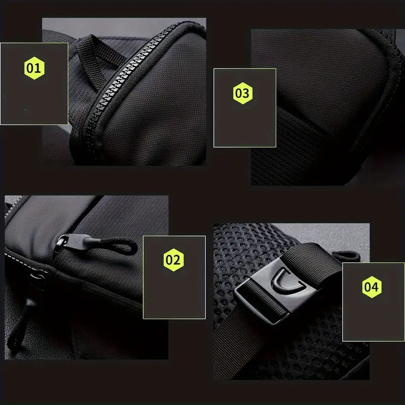 Borsa a Tracolla Antifurto da Viaggio - Tecnologia di Blocco RFID.
