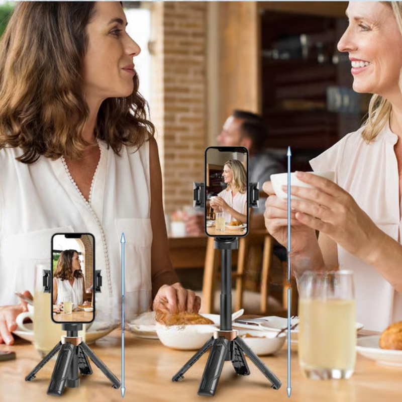 Pocketflex Mini Tripod 2025 📷 Treppiede e selfie stick 3 in 1 con telecomando Bluetooth per catturare momenti indimenticabili
