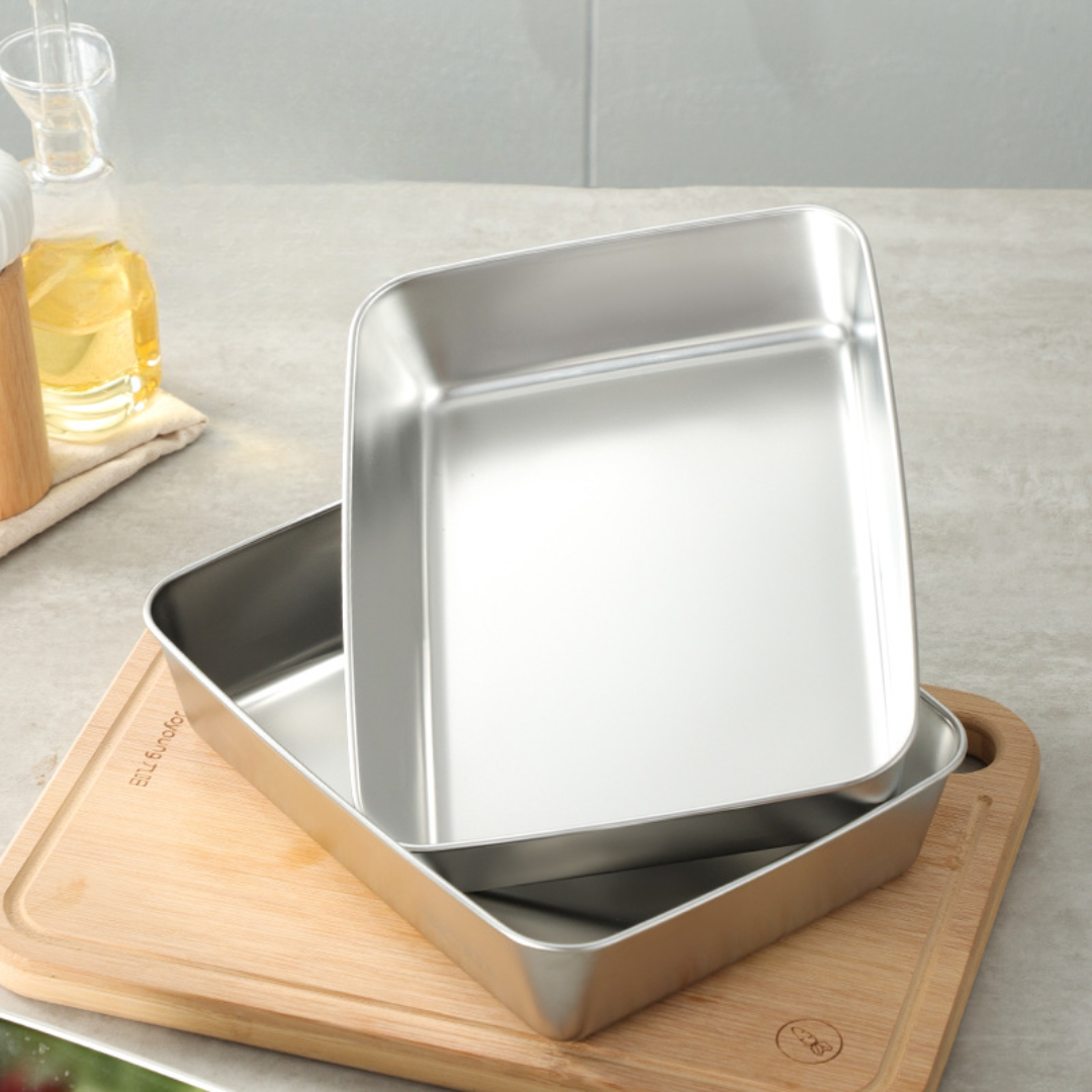 Contenitore per Alimenti in Acciaio Inox 304 – Freschezza Prolungata e Massima Sicurezza