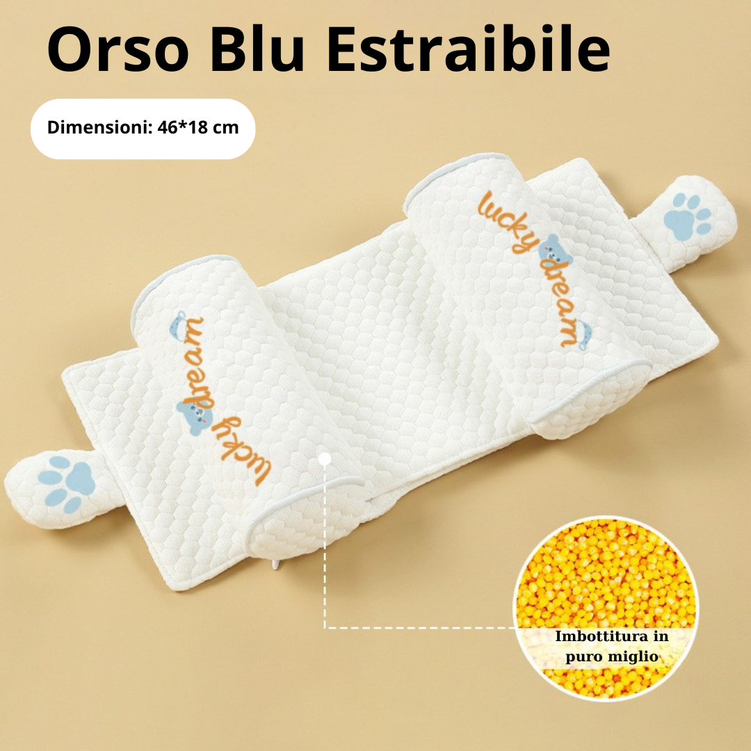 Cuscino Anti-Inclinazione – Protegge La Colonna Vertebrale E Previene La Testa Piatta Del Tuo Bambino
