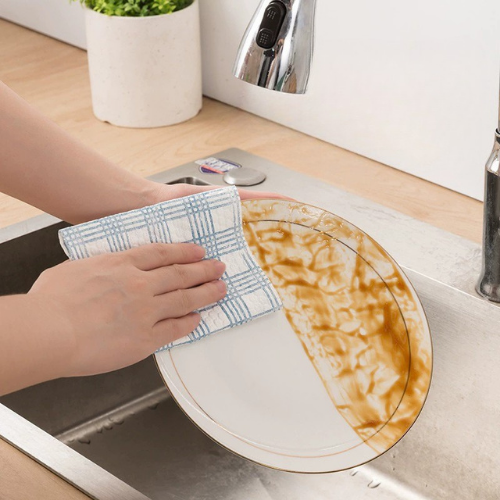 BestSeller™ – Panno Da Cucina In Rotolo, Non Rilascia Pelucchi, Non Assorbe Olio, Panno Speciale Per Cucina, Uso A Secco E Umido, Panno Multiuso