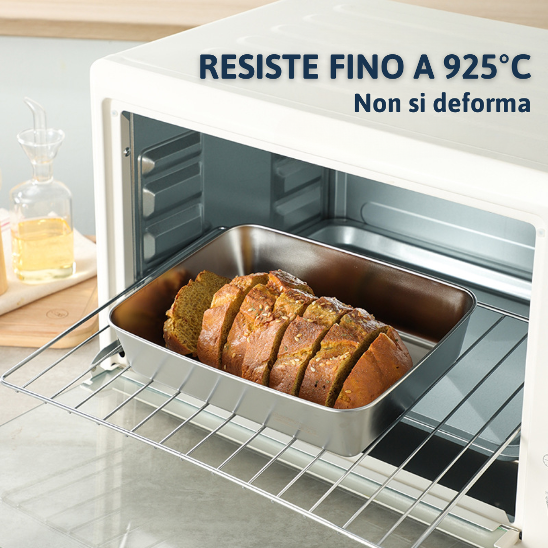 Contenitore per Alimenti in Acciaio Inox 304 – Freschezza Prolungata e Massima Sicurezza