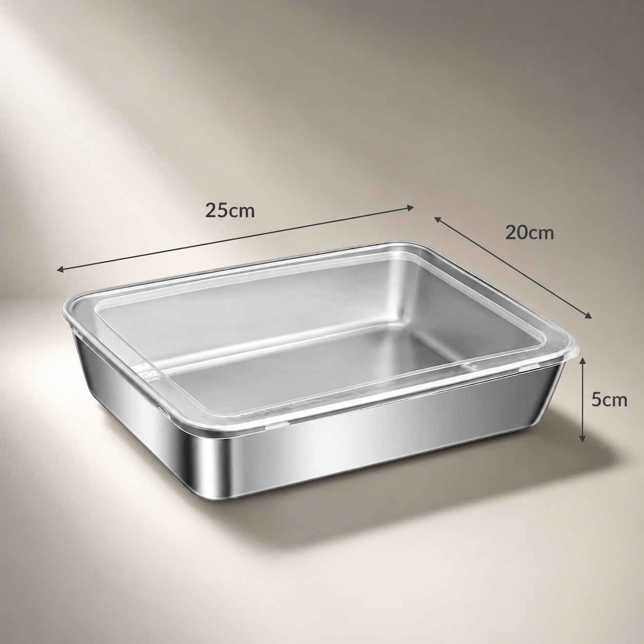 Contenitore ermetico in acciaio inox 304: cibo fresco più a lungo, sicuro e senza odori.