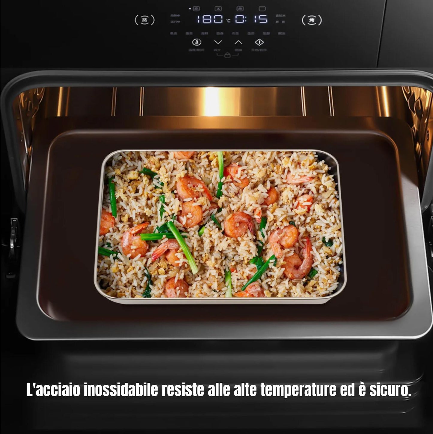 Set Di 2 Contenitori Per Alimenti Da 2500ml A Prova Di Perdite Con Coperchi, Perfetti Per Picnic, Ufficio E Vaggi (30*25*5cm)
