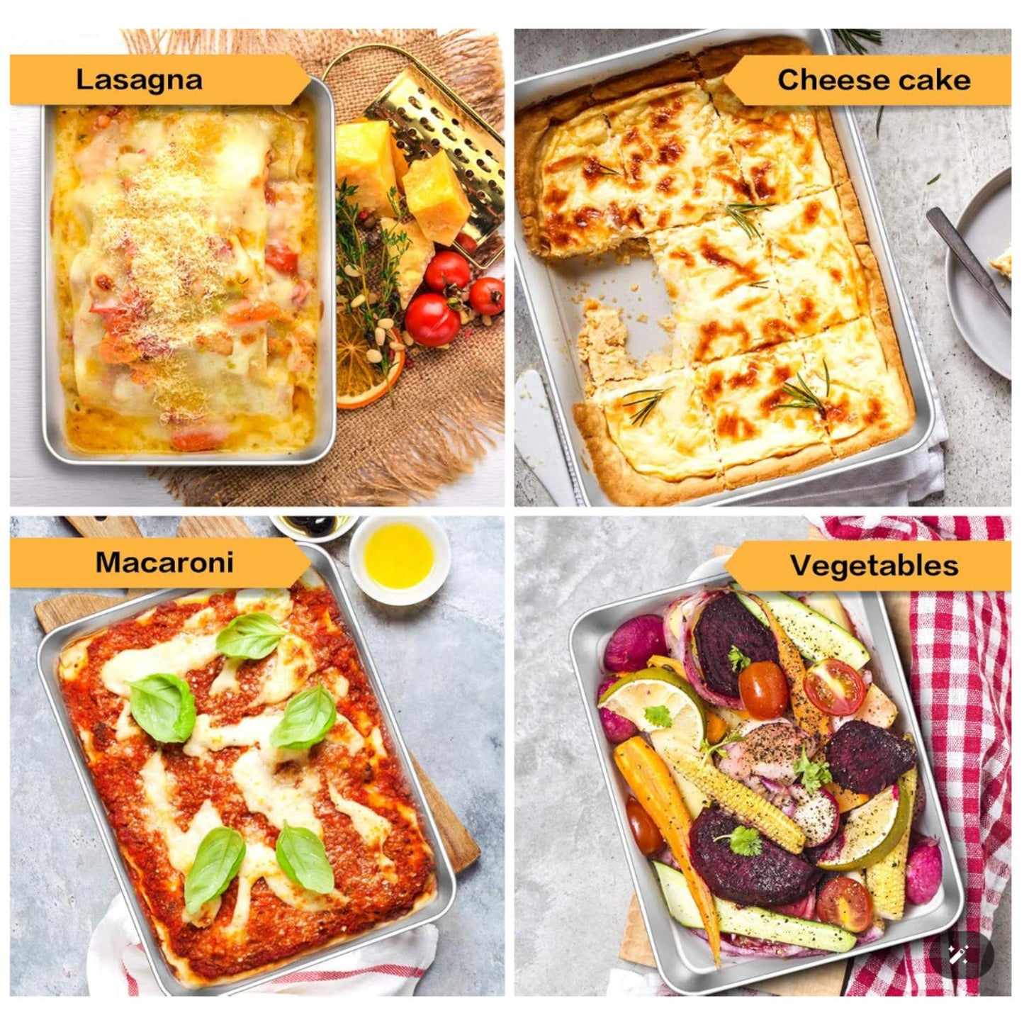 Set Di 2 Contenitori Per Alimenti Da 2500ml A Prova Di Perdite Con Coperchi, Perfetti Per Picnic, Ufficio E Vaggi (30*25*5cm)