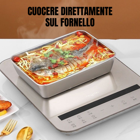 🥇 Contenitore per alimenti in acciaio inossidabile 304 di alta qualità – "Best Seller TikTok"