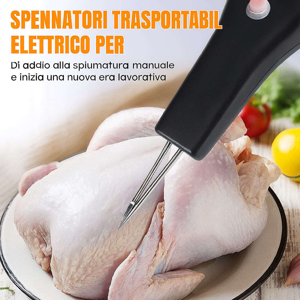 Spiumatrice Portatile E Manuale Per Pollame