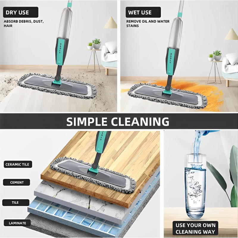 MAGICMOP PRO™ a 360° - Non lavare a mano