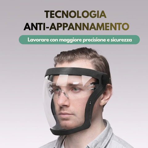Maschera Protettiva Completa ultraleggera (Filtro a 5 strati) – Nuova versione 2026