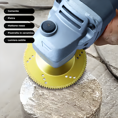 Disco diamantato 5 in 1 – Taglia, leviga e modella in pochi secondi