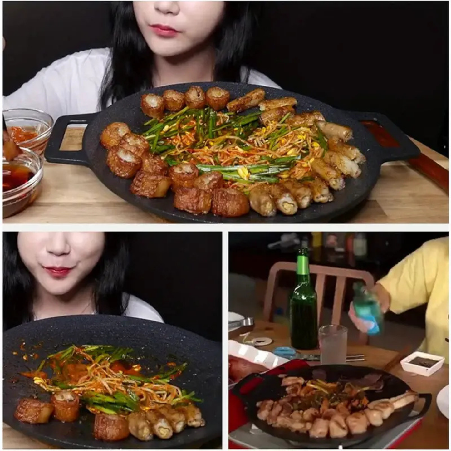 Padella Antiadherente Multiuso A 6 Strati, Adatta Anche Ai Piani Cottura A Induzione