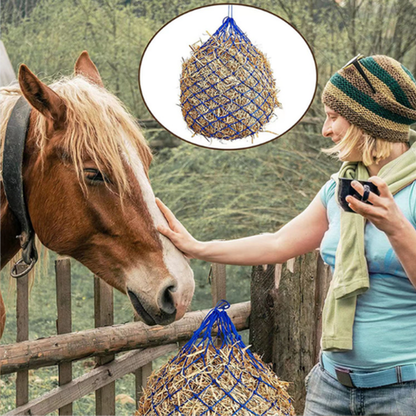 Rete Porta-Fieno XL – Fino al 90% di Fieno in Meno Sprecato