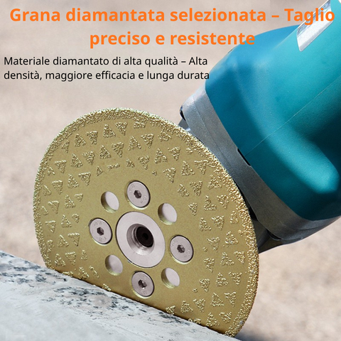 Disco Diamantato 5 in 1 – Taglia e Leviga Tutti i Materiali