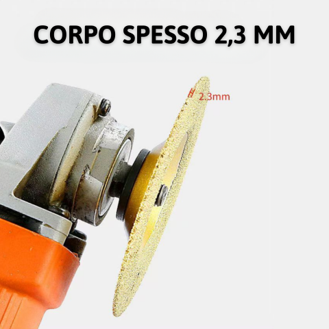 Disco diamantato 5 in 1 – Taglia, leviga e modella in pochi secondi