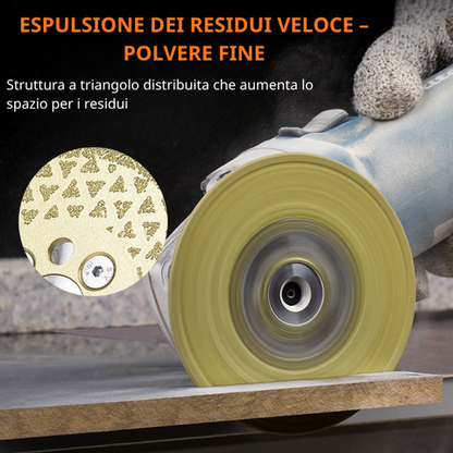 Disco Diamantato 5 in 1 – Taglia e Leviga Tutti i Materiali