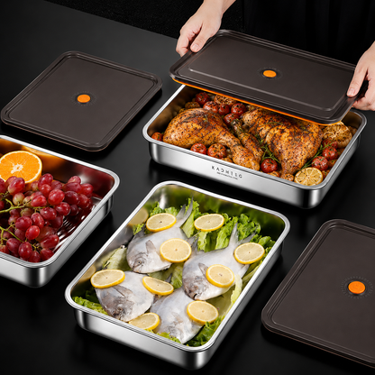 Contenitore Ermetico Multifunzionale in Acciaio Inox 316
