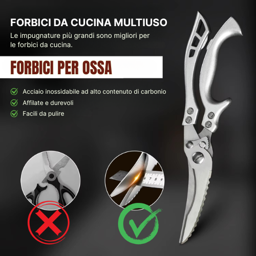 Forbici Per Ossa In Acciaio Inossidabile Ad Alto Contenuto Di Carbonio