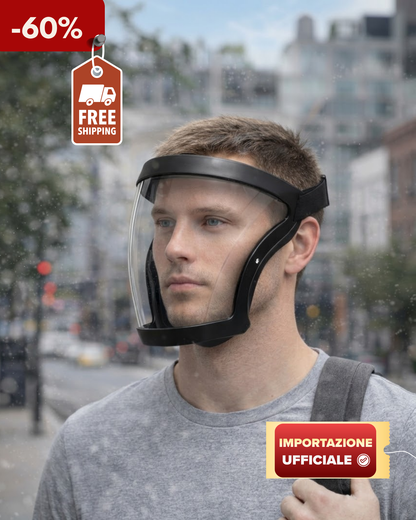 Maschera Protettiva Completa ultraleggera (Filtro a 5 strati) – Nuova versione 2026