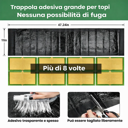 Trappole Adesive Professionali – Extra Grandi per Catturare Più Velocemente
