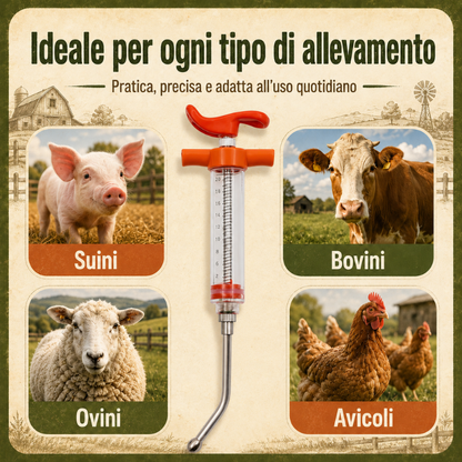 Set di siringhe veterinarie da 20ml – per una cura più facile degli animali