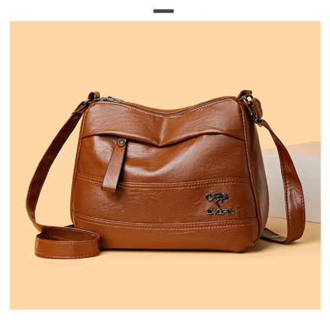 Borsa A Tracolla Da Donna In Pelle Vintage
