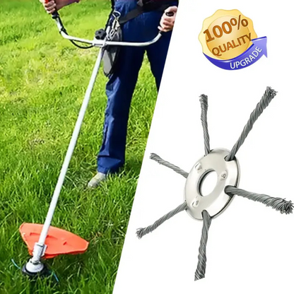 Testa per tosaerba in acciaio