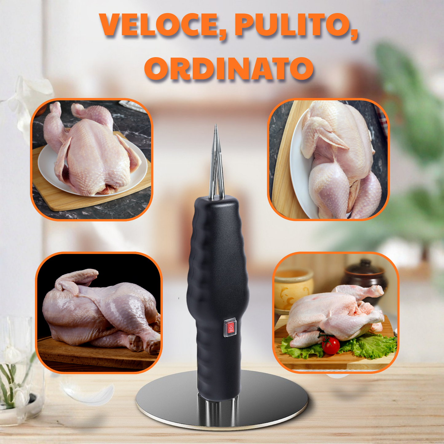 Spennapolli Portatile e Manuale