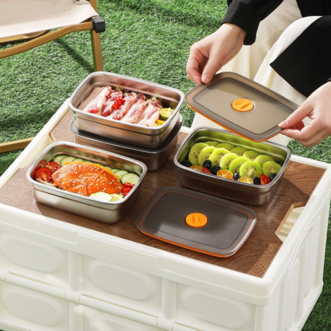 Contenitore per alimenti in acciaio 316 + sottovuoto – Freschezza garantita al 100%