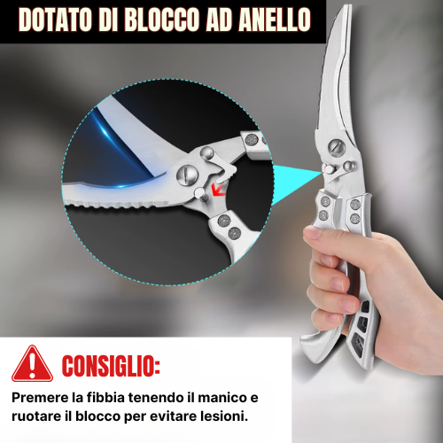 Forbici Per Ossa In Acciaio Inossidabile Ad Alto Contenuto Di Carbonio