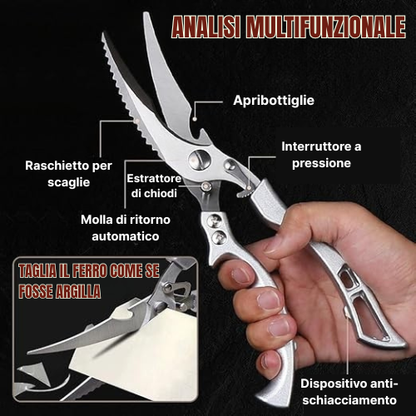 Forbici Per Ossa In Acciaio Inossidabile Ad Alto Contenuto Di Carbonio