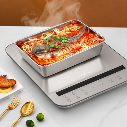 Contenitore Multiuso In Acciaio Inox 304 Con Coperchio In Silicone : Ultraleggero, Sicuro e Salva-Nutrienti