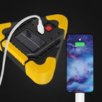 Triangolo di Emergenza LED Ricaricabile per Auto – Alta Visibilità Notturna