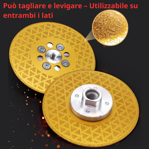 Disco Diamantato 5 in 1 – Taglia e Leviga Tutti i Materiali