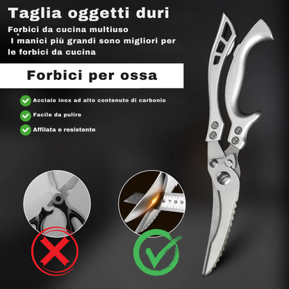 Tijeras para huesos de acero al carbono inoxidable de alta calidad