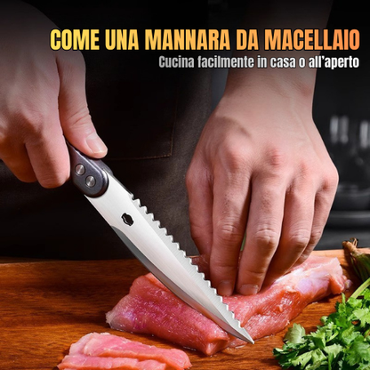 Forbici Smontabili Per Tagliare Ossa Di Pollo, Forbici Da Cucina Multifunzione In Acciaio Inossidabile, Affilate E Robuste (Colore Argento)