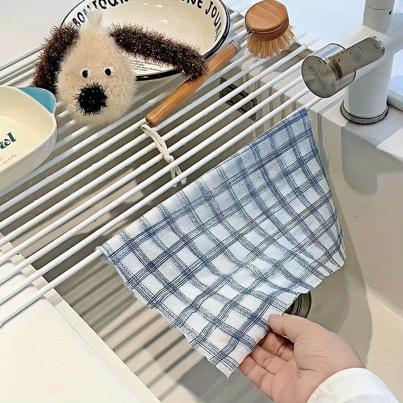 BestSeller™ – Panno Da Cucina In Rotolo, Non Rilascia Pelucchi, Non Assorbe Olio, Panno Speciale Per Cucina, Uso A Secco E Umido, Panno Multiuso