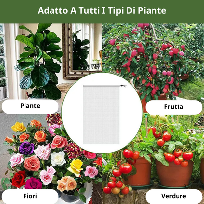 Sacchetti In Rete Traspiranti Riutilizzabili Per Proteggere Frutta E Verdura – Proteggono Da Insetti, Mosche Della Frutta E Uccelli