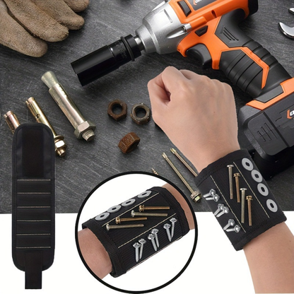 Bracciale magnetico porta viti e attrezzi