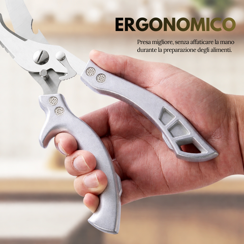 Forbici da cucina per ossa in acciaio inox ad alto contenuto di carbonio