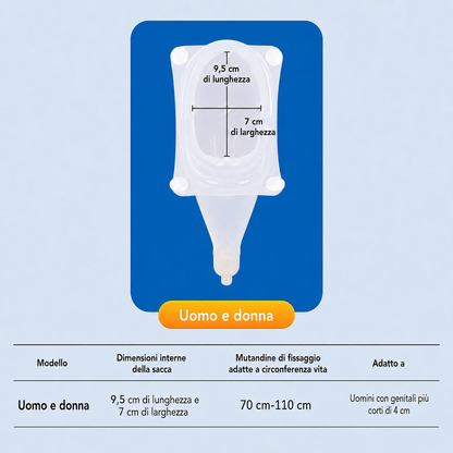 Intimo Medico Riutilizzabile Per Raccolta Urine
