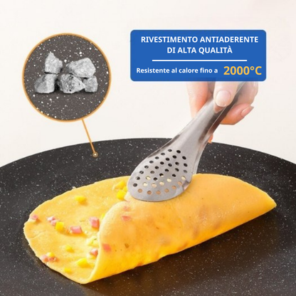 Padella Antiadherente Multiuso A 6 Strati, Adatta Anche Ai Piani Cottura A Induzione