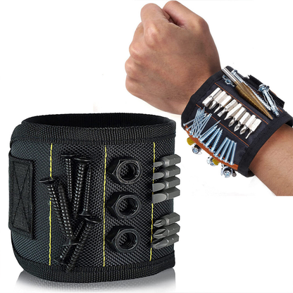 Bracciale magnetico porta viti e attrezzi