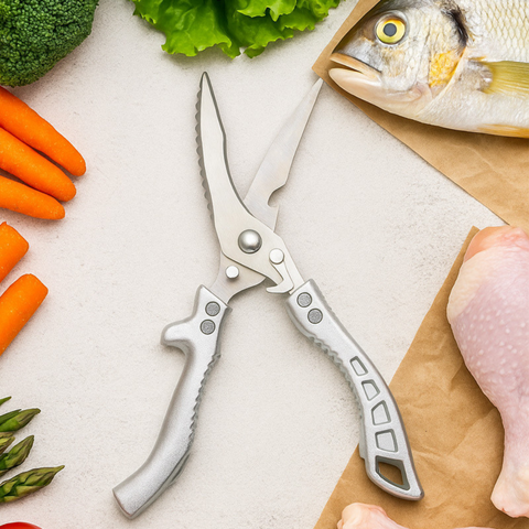 Forbici da cucina per ossa in acciaio inox ad alto contenuto di carbonio