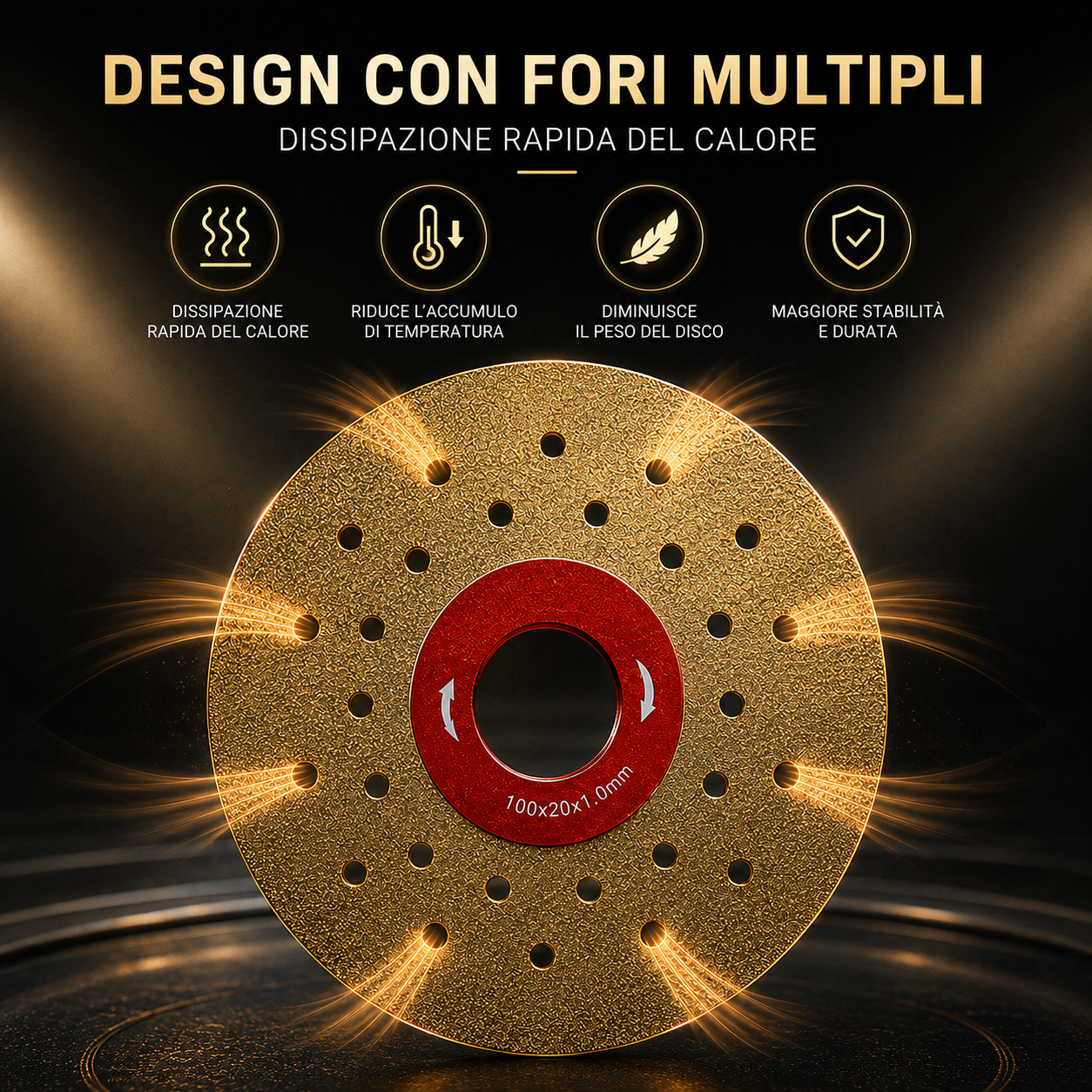 🔥 Disco Di Taglio E Sbavatura Diamantato Multifunzione Premium