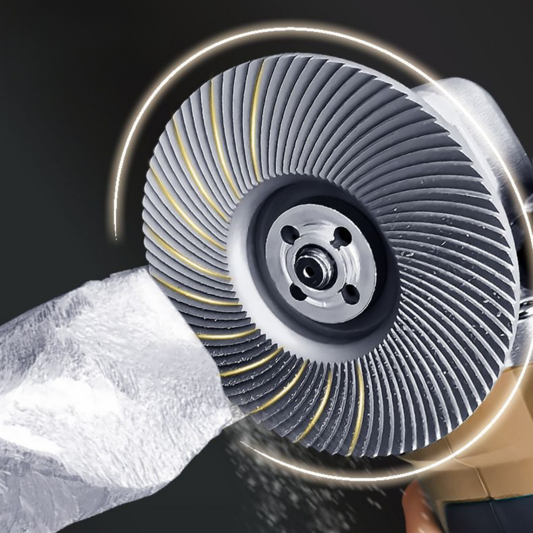 DISCO ABRASIVO SUPERFICIE INCLINATA – PIÙ RESISTENTE, PIÙ AFFILATO, LEVIGATURA 3 VOLTE PIÙ RAPIDA