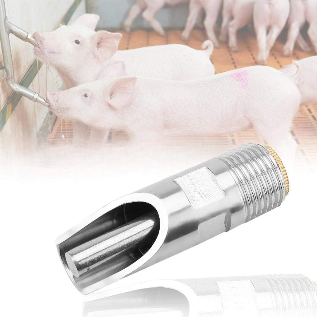 Abbeveratoio Automatico in Acciaio Inox 304 – Risparmio d’Acqua, Stalla Asciutta e Animali Più Sani