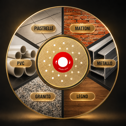 🔥 Disco Di Taglio E Sbavatura Diamantato Multifunzione Premium