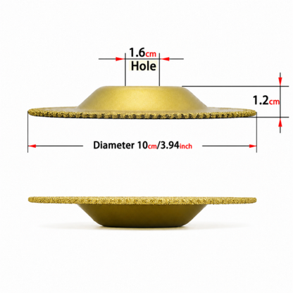 Disco Diamantato per Metalli 5 in 1 - Lo Specialista per Tagliare, Levigare e Modellare le Superfici Più Dure